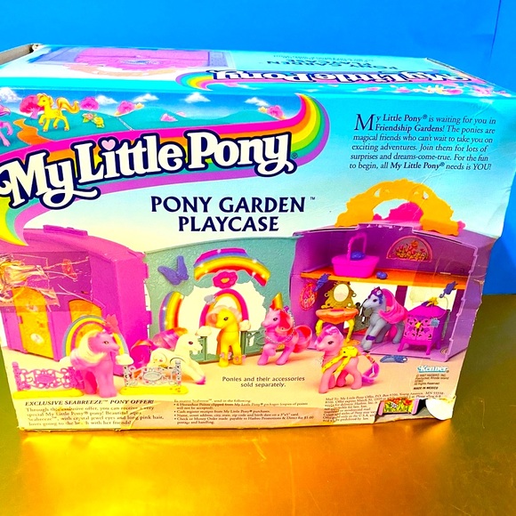 MY LITTLE PONY G2 VTG 1997 GARDEN PLAYCASE w/ACCESSORIES & IVY ORIGINAL B… - Picture 11 of 16